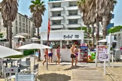 Spiaggia per eventi con bistrot a Riccione