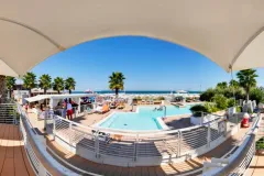 Spiaggia per famiglie e bambini con animazione a Riccione