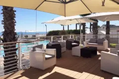 Spiaggia wellness con piscina e idromassaggio a Riccione